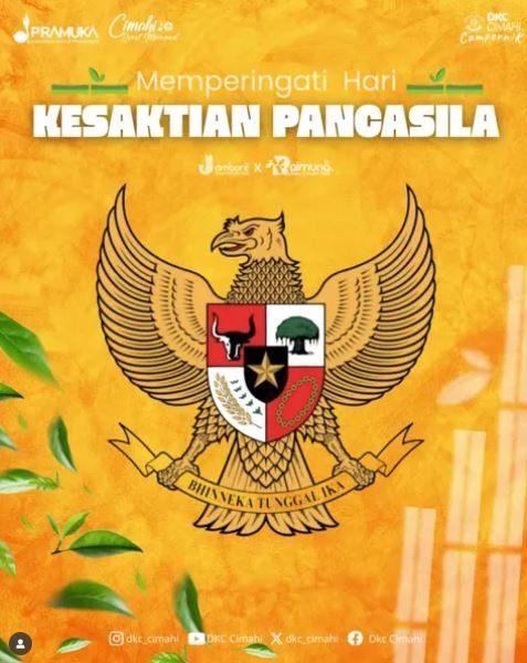 Hari Kesaktian Pancasila!