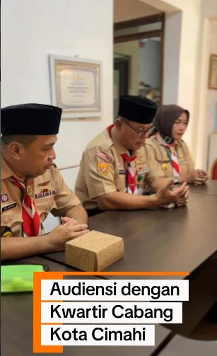 audiensi bersama Gerakan Pramuka dalam rangka pembentukan SAKA Anti Narkoba